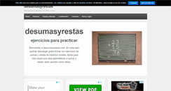 Desktop Screenshot of desumasyrestas.com