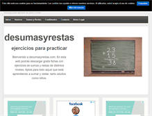 Tablet Screenshot of desumasyrestas.com